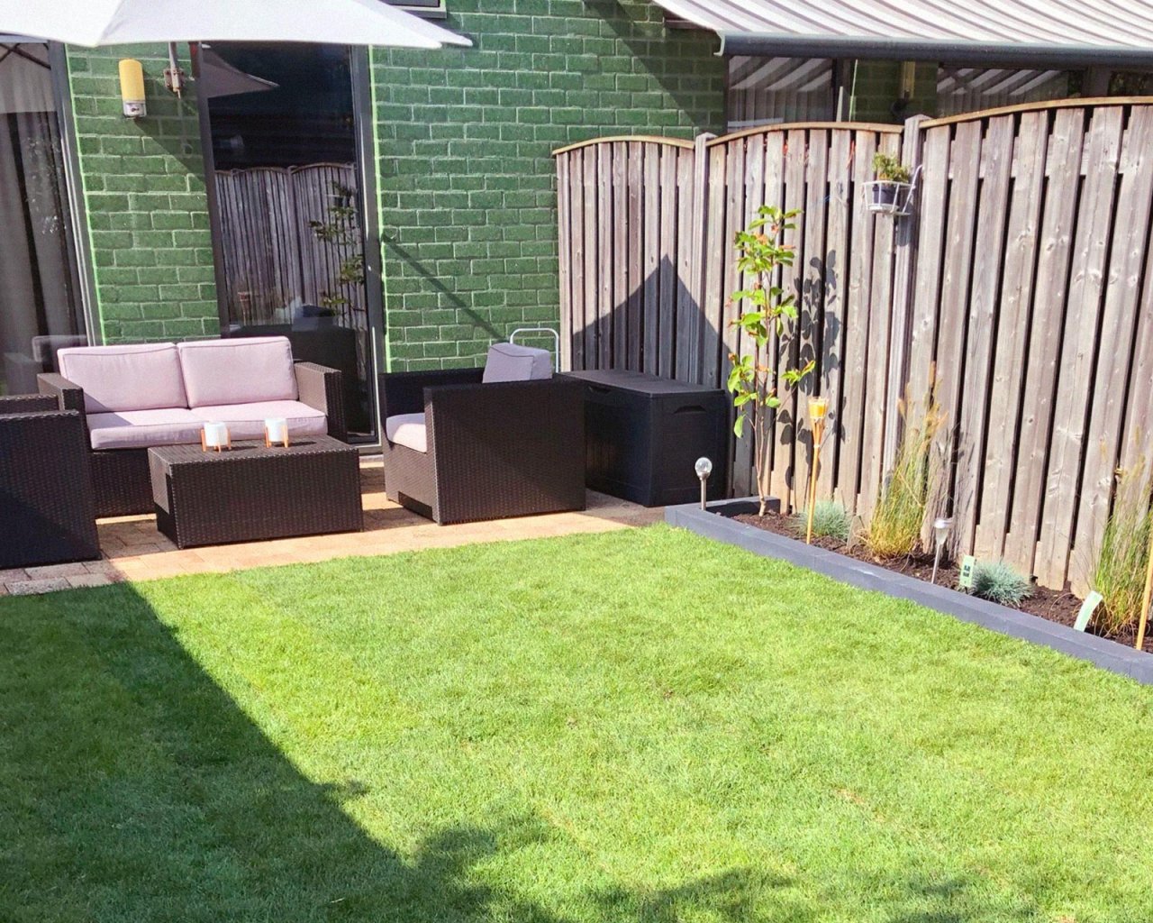 Tuin renovatie tussenwoning
